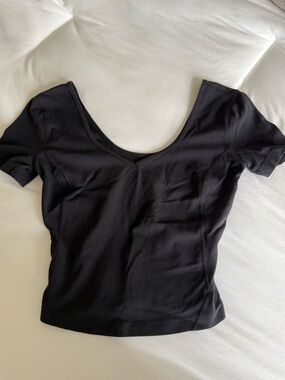 Black Lululemon Align Top